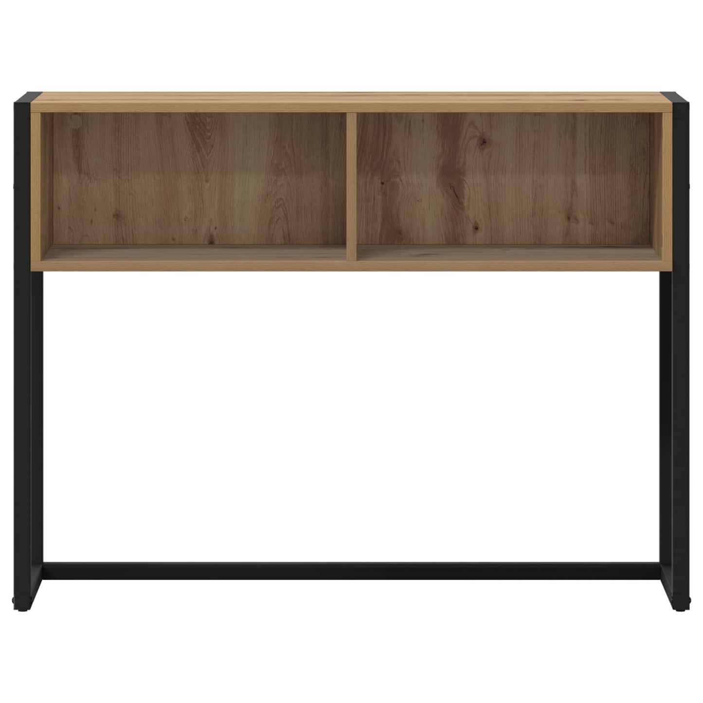 vidaXL End Table Artisian Oak 100 x 36 x 75 cm Engineered Wood