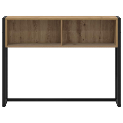 vidaXL End Table Artisan Oak 100 x 36 x 75 cm Engineered Wood