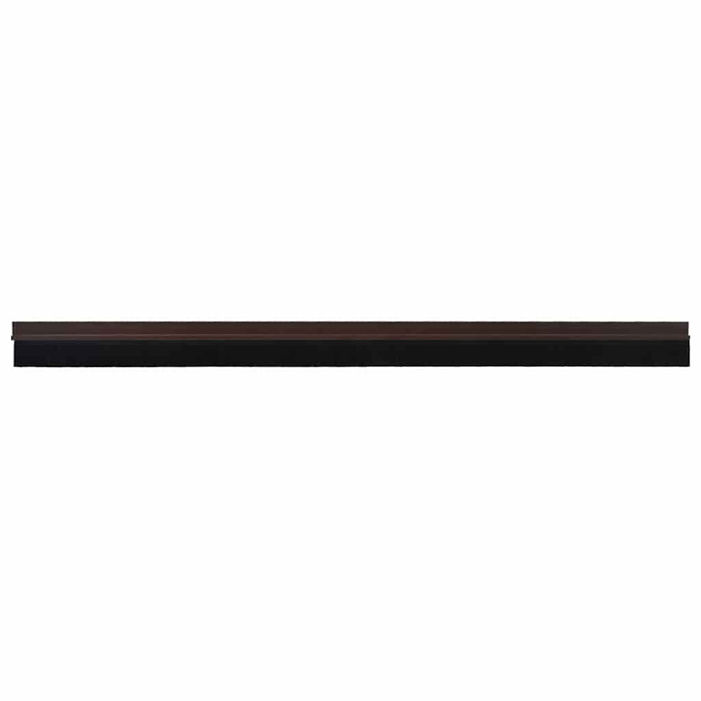 vidaXL Self-adhesive Door Brush Seals 2 pcs 100 cm Aluminium Alloy