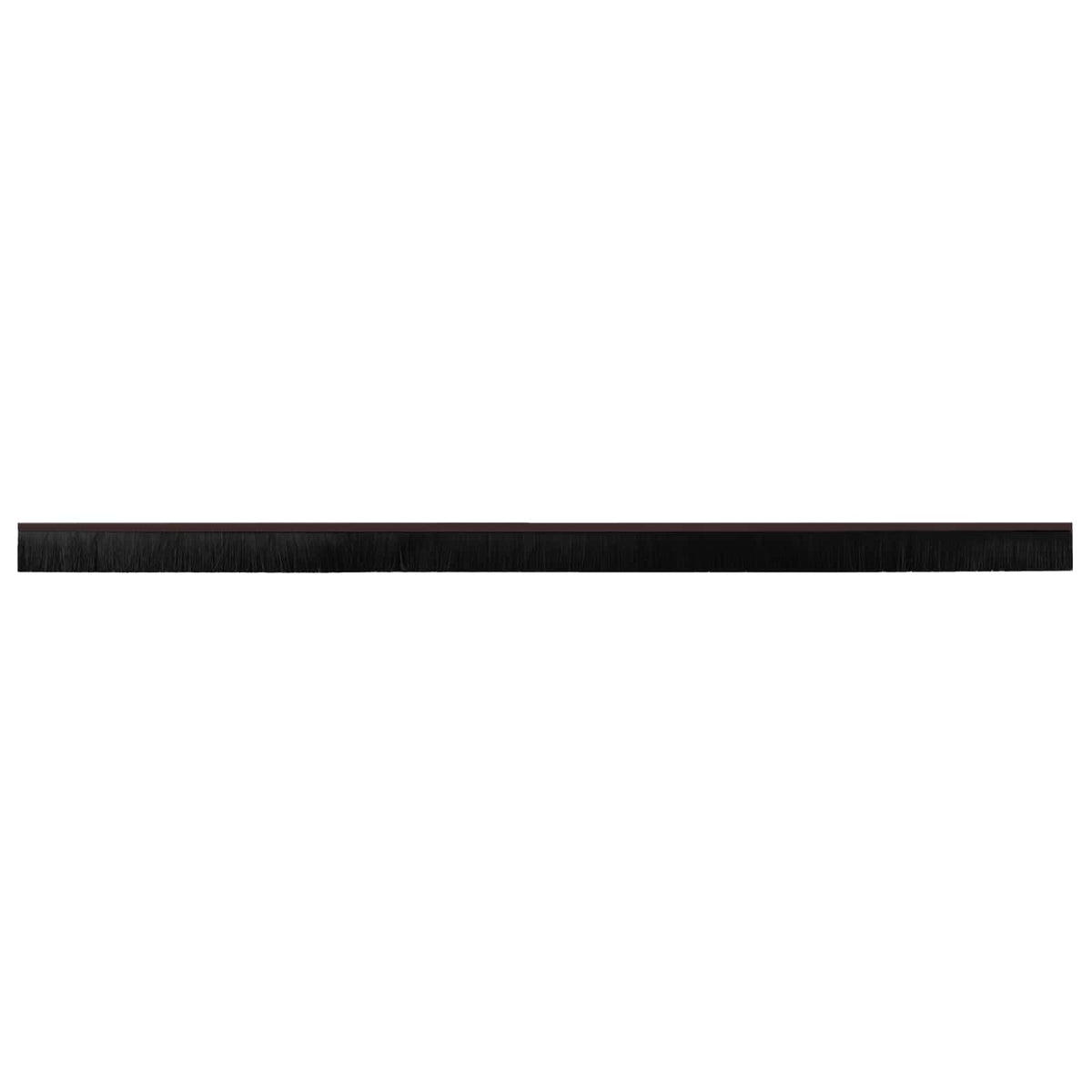 vidaXL Self-adhesive Door Brush Seals 2 pcs 100 cm Aluminium Alloy