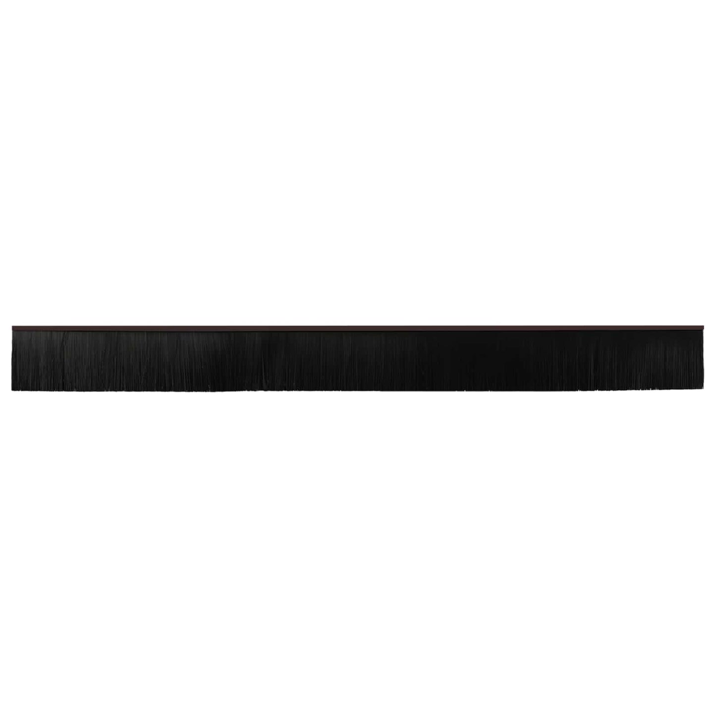 vidaXL Self-adhesive Door Brush Seals 6 pcs Brown 100 cm