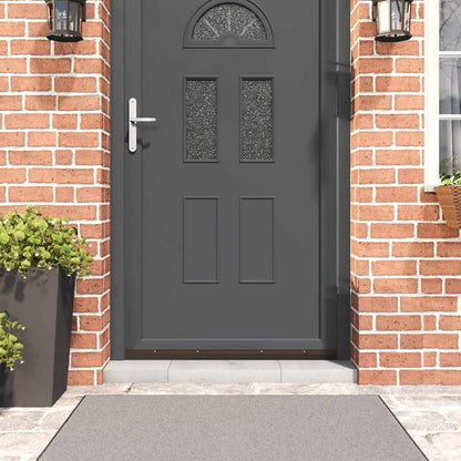 vidaXL Screw-on Door Brush Seals 2 pcs Brown 100 cm Aluminium Alloy