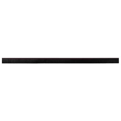 vidaXL Screw-on Door Brush Seals 6 pcs Brown 100 cm Aluminium Alloy