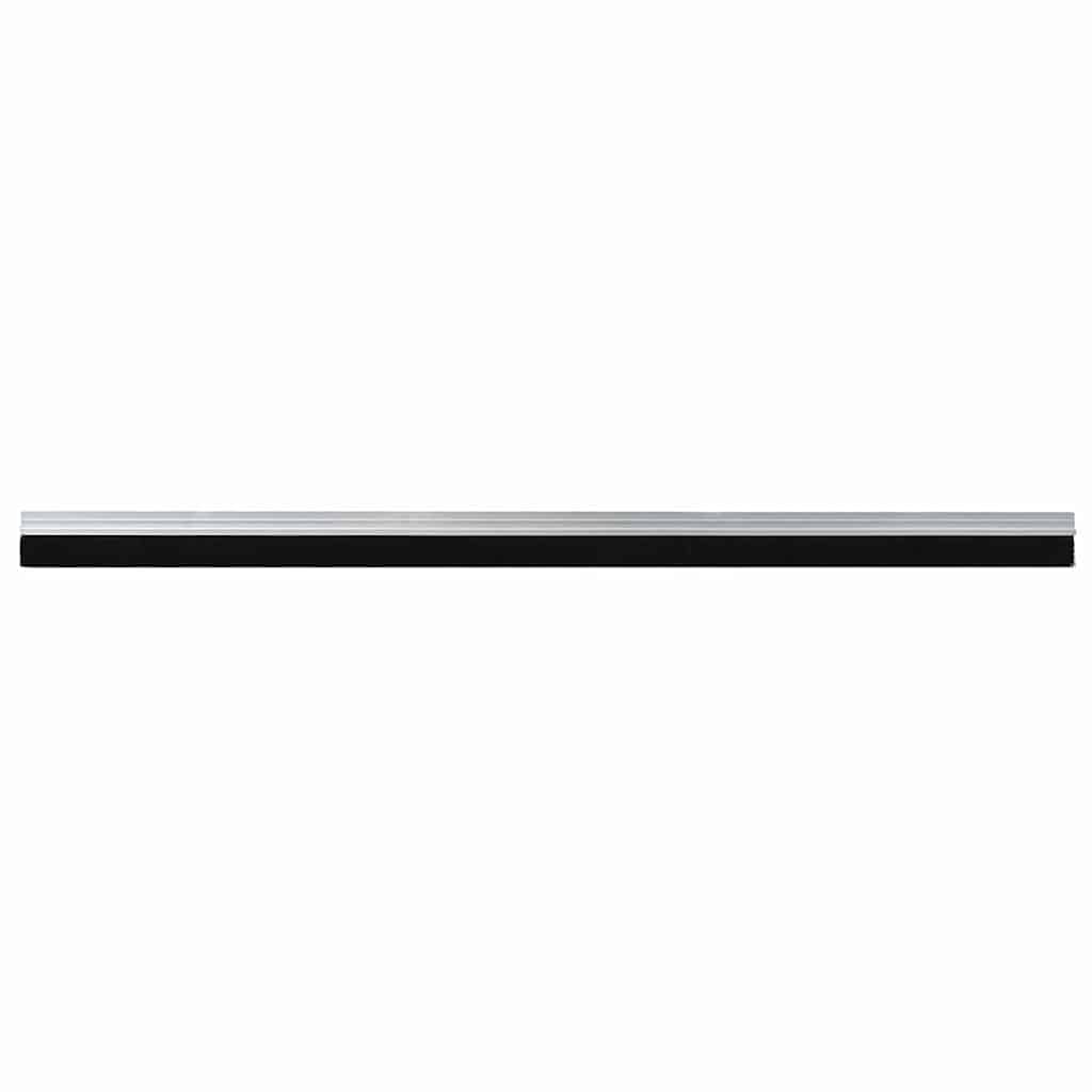 vidaXL Self-adhesive Door Brush Seals 2 pcs 100 cm Aluminium Alloy