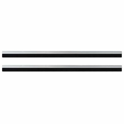 vidaXL Self-adhesive Door Brush Seals 2 pcs 100 cm Aluminium Alloy