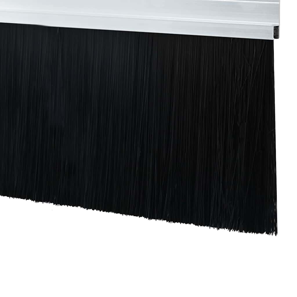 vidaXL Self-adhesive Door Brush Seals 2 pcs 100 cm Aluminium Alloy