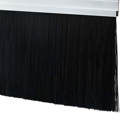 vidaXL Self-adhesive Door Brush Seals 2 pcs 100 cm Aluminium Alloy