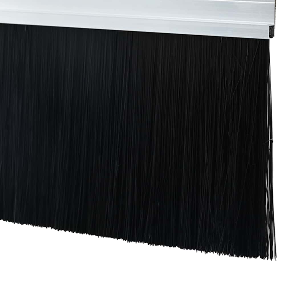 vidaXL Self-adhesive Door Brush Seals 6 pcs 100 cm Aluminium Alloy