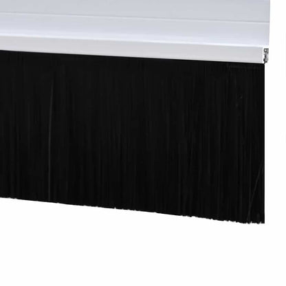 vidaXL Self-adhesive Door Brush Seals 6 pcs 100 cm Aluminium Alloy
