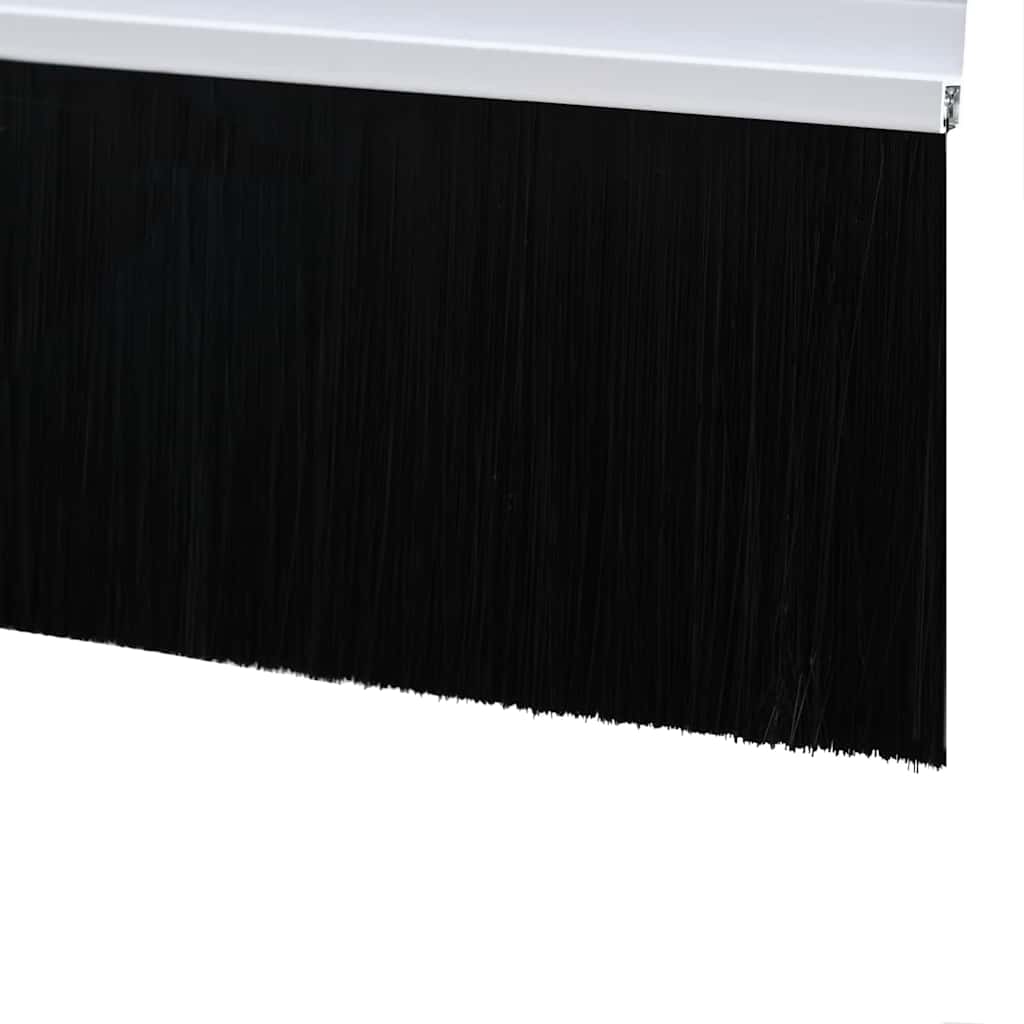 vidaXL Self-adhesive Door Brush Seals 6 pcs 100 cm Aluminium Alloy