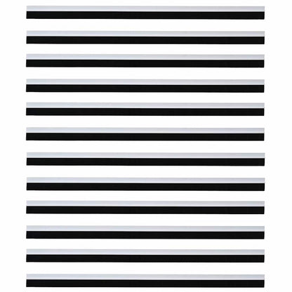 vidaXL Self-adhesive Door Brush Seals 12 pcs 100 cm Aluminium Alloy