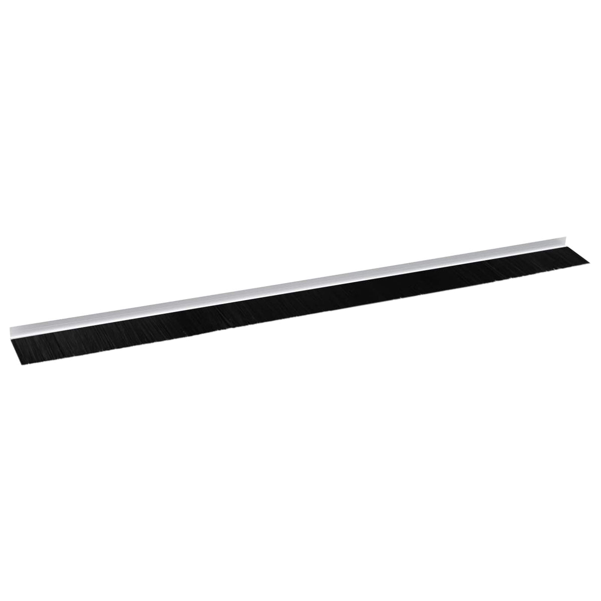 vidaXL Self-adhesive Door Brush Seals 2 pcs 100 cm Aluminium Alloy