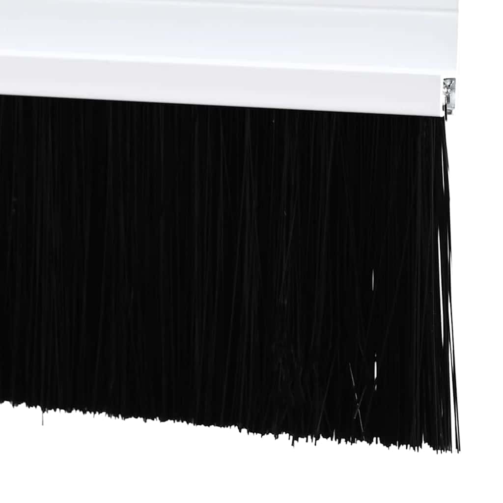 vidaXL Screw-on Door Brush Seals 2 pcs White 100 cm Aluminium Alloy