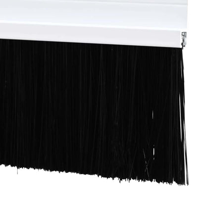 vidaXL Screw-on Door Brush Seals 2 pcs White 100 cm Aluminium Alloy