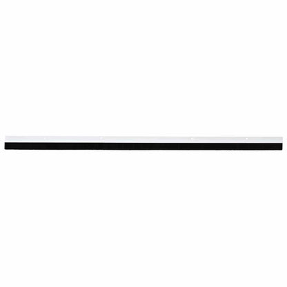 vidaXL Screw-on Door Brush Seals 2 pcs White 100 cm Aluminium Alloy