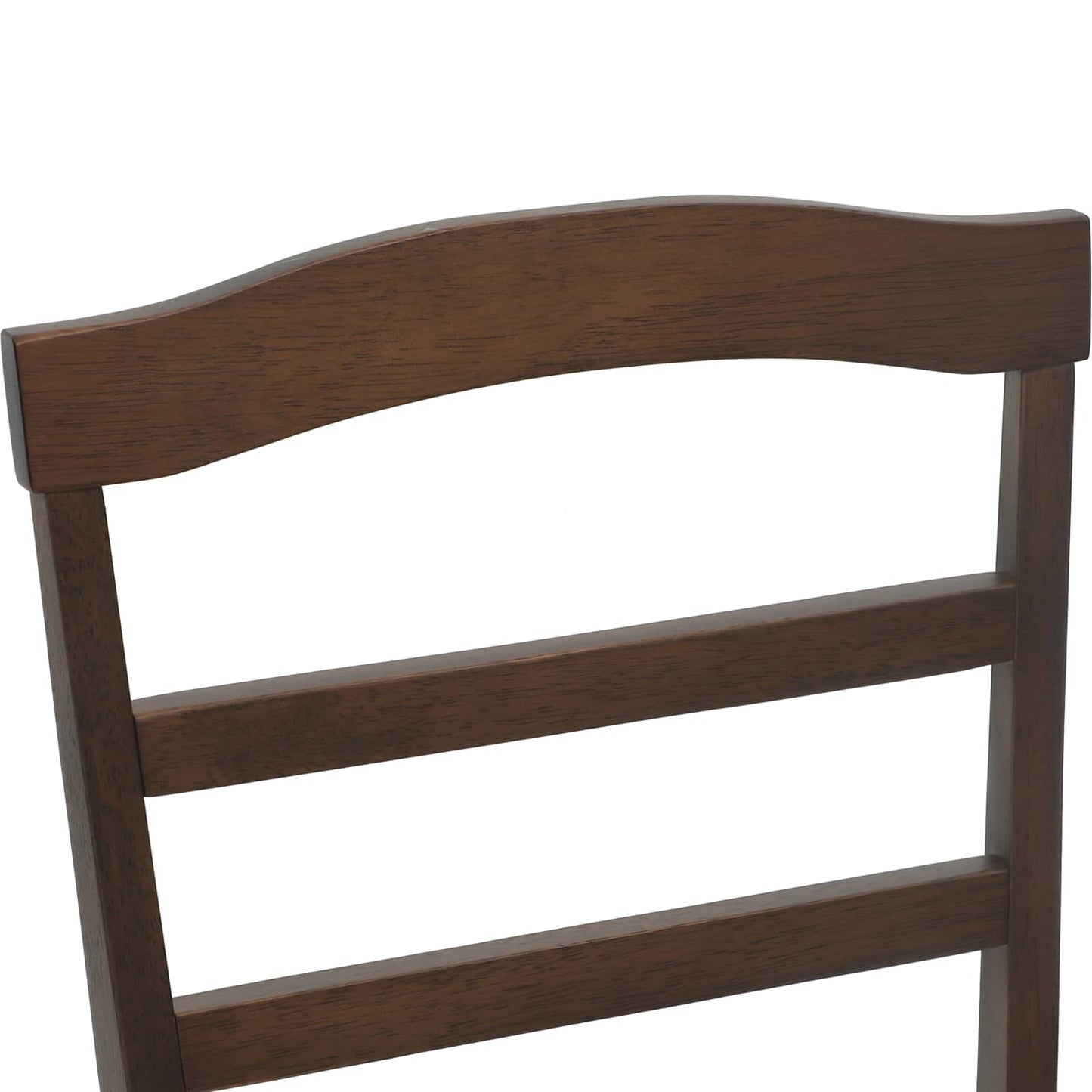 vidaXL Dining Chair 2 pcs Light Brown and Light Solid Rubber Wood