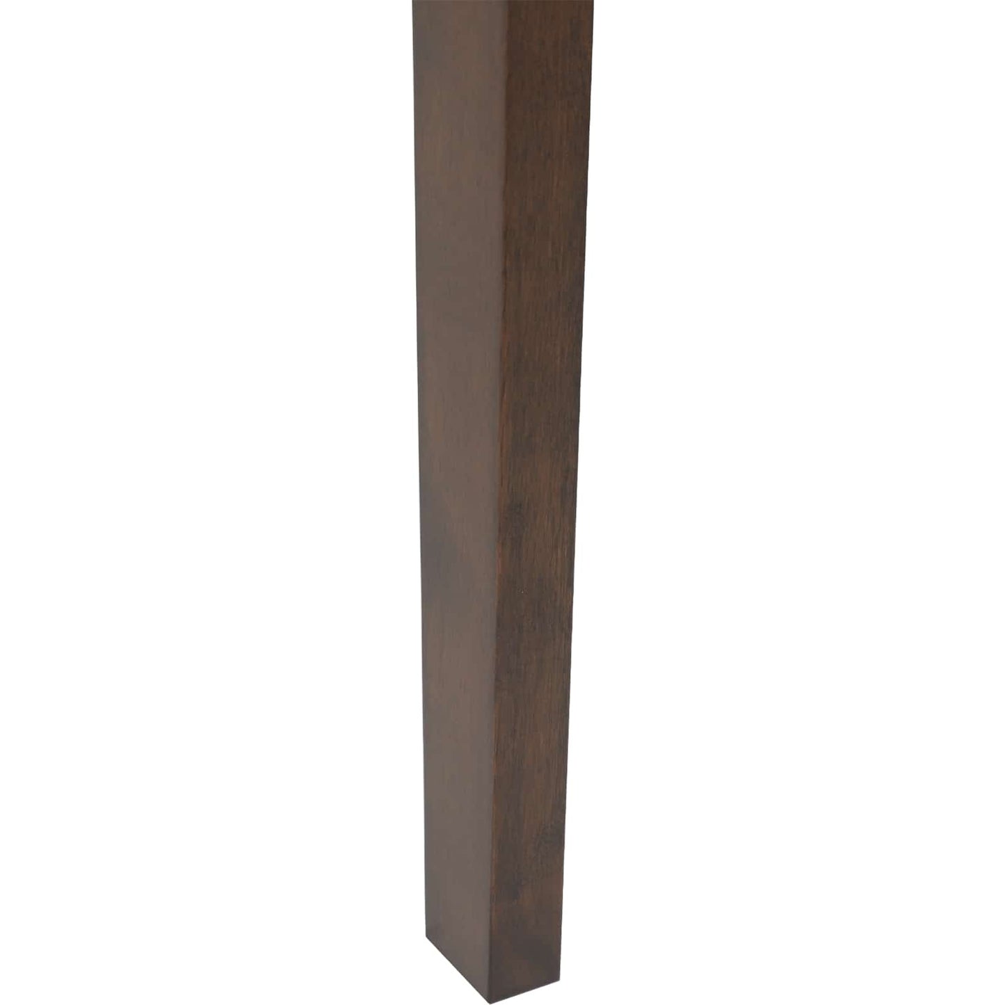 vidaXL Dining Chair 2 pcs Light Brown and Light Solid Rubber Wood