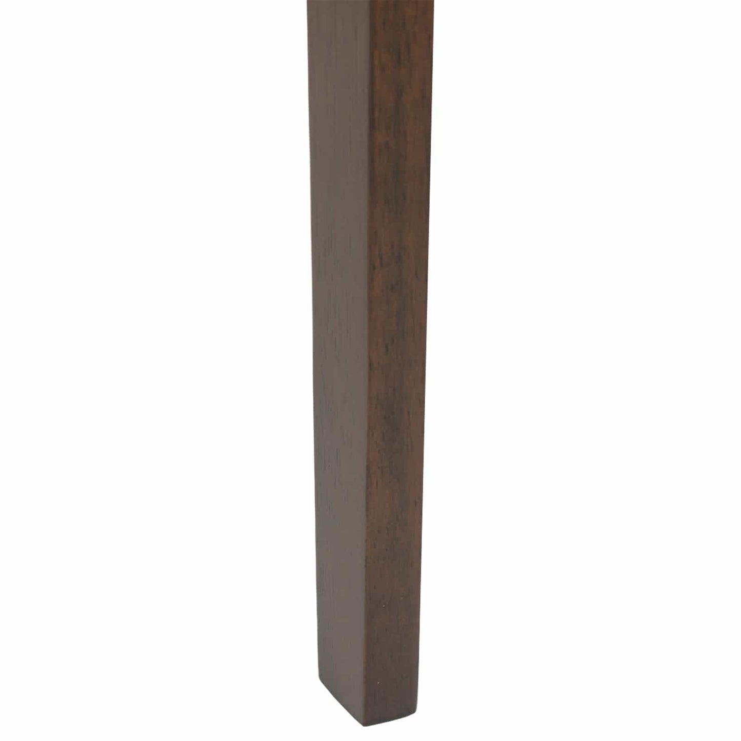 vidaXL Dining Chair 2 pcs Light Brown and Light Solid Rubber Wood