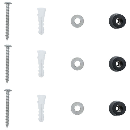 vidaXL Wall Mounted Mailbox Green 29 x 13 x 41 cm Cast Aluminum