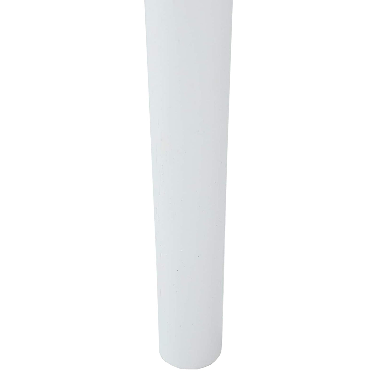 vidaXL Dining Chair 2 pcs White and Grey Solid Rubber Wood