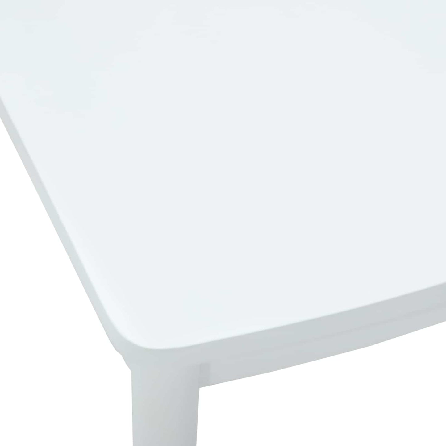 vidaXL Dining Chair 2 pcs White and White Solid Rubber Wood