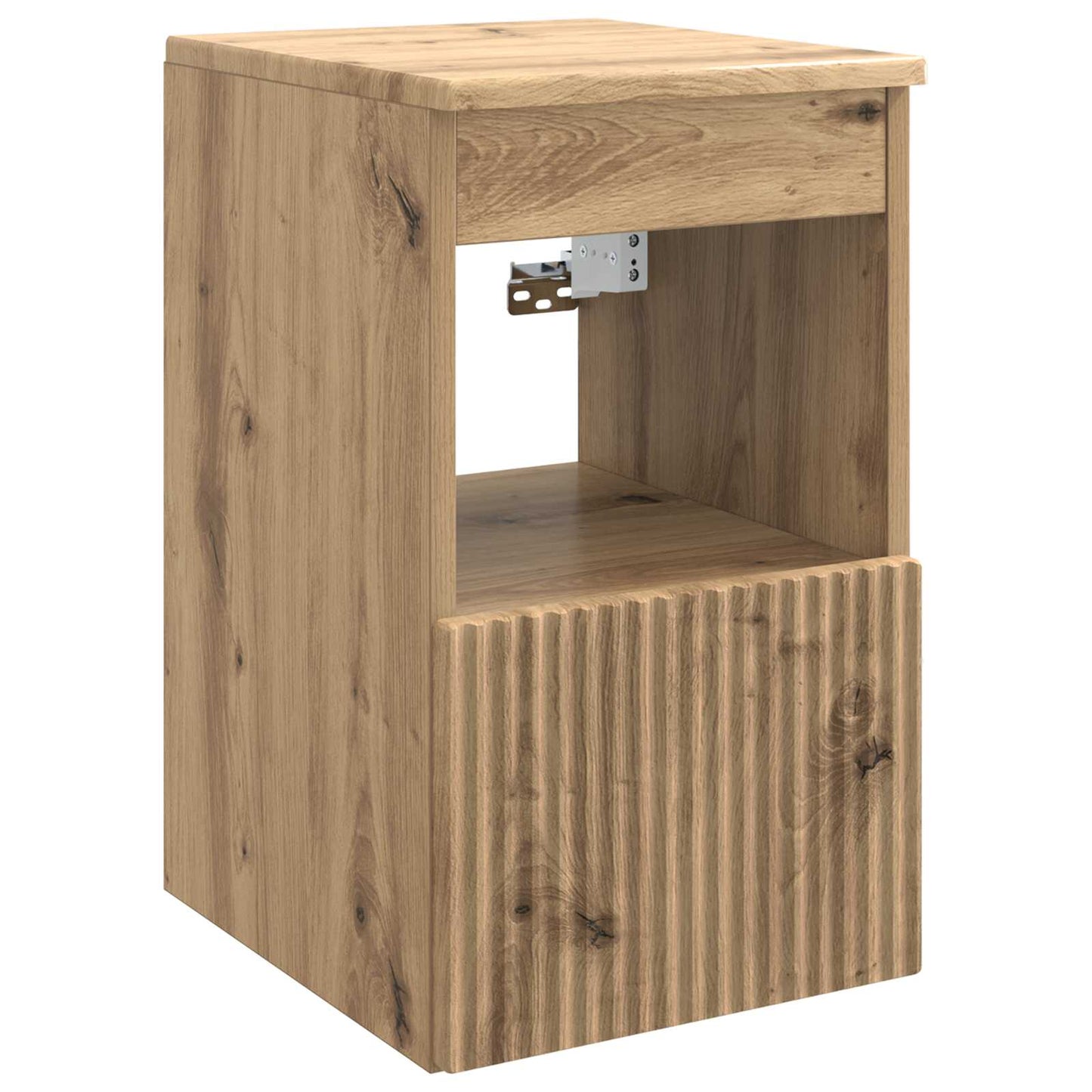 vidaXL Bathroom Furniture Set 3 pcs Artisan Oak Engineered Wood