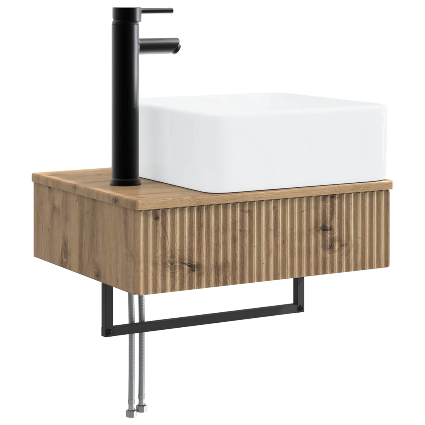 vidaXL Bathroom Cabinet Set 3 pcs Artisan Oak 53 x 35 x 39 cm