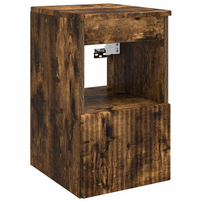 vidaXL Bathroom Cabinet Set 3 pcs Smoked Oak 49.5 x 41 x 63 cm