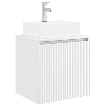 vidaXL Bathroom Cabinet Set 3 pcs White 49.5 x 41 x 62.5 cm
