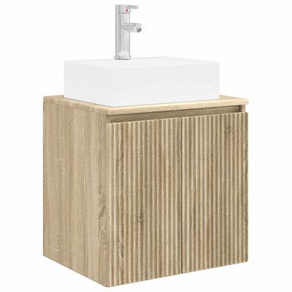vidaXL Bathroom Cabinet Set 3 pcs Sonoma Oak 49.5 x 41 x 62.5 cm