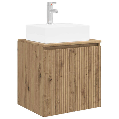 vidaXL Bathroom Cabinet Set 3 pcs Artisan Oak 49.5 x 41 x 62.5 cm