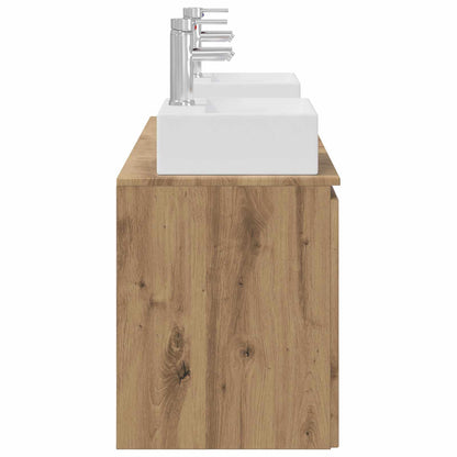 vidaXL Bathroom Cabinet Set 3 pcs Artisan Oak 49.5 x 41 x 62.5 cm