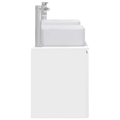 vidaXL Bathroom Cabinet Set 3 pcs White 53 x 35 x 63 cm