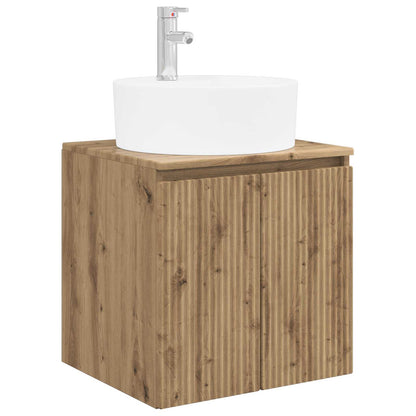 vidaXL Bathroom Cabinet Set 3 pcs Artisan Oak 49.5 x 44.5 x 65 cm
