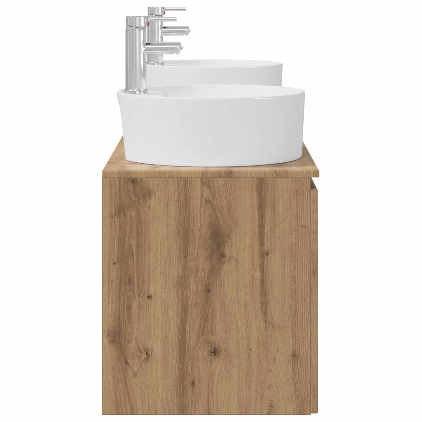 vidaXL Bathroom Cabinet Set 3 pcs Artisan Oak 49.5 x 44.5 x 65 cm