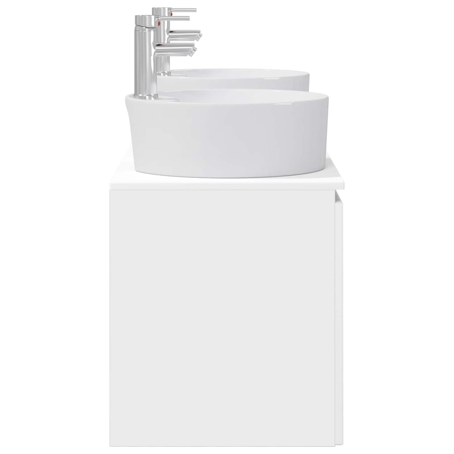 vidaXL Bathroom Cabinet Set 3 pcs White 49.5 x 44.5 x 65 cm