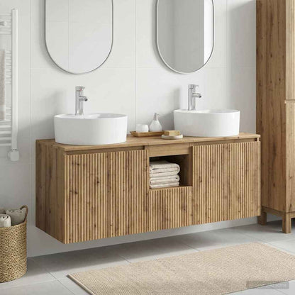 vidaXL Bathroom Cabinet Set 3 pcs Artisan Oak 49.5 x 44.5 x 65 cm