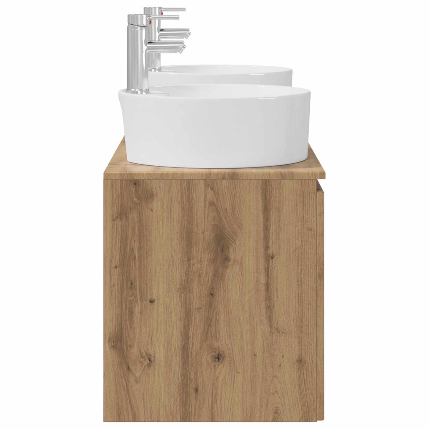 vidaXL Bathroom Cabinet Set 3 pcs Artisan Oak 49.5 x 44.5 x 65 cm