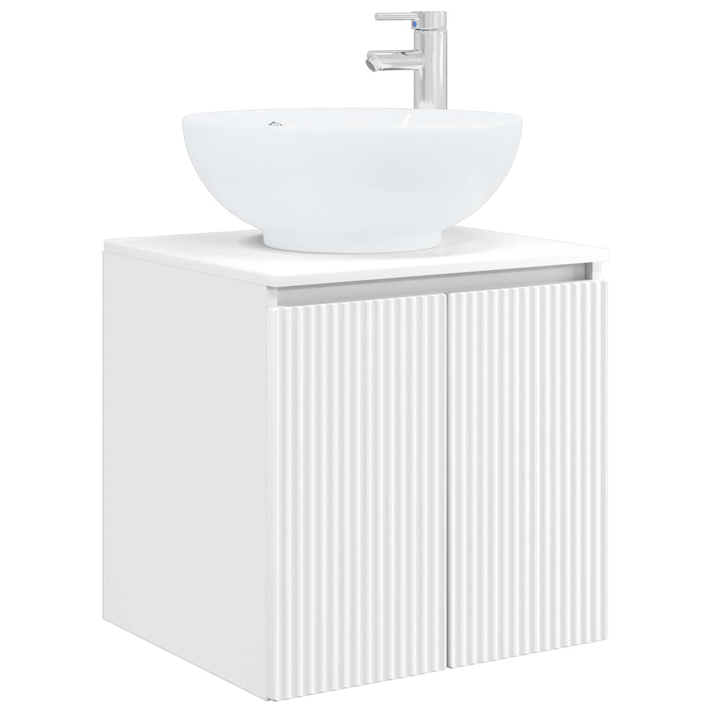 vidaXL Bathroom Cabinet Set 3 pcs White 49.5 x 44.5 x 65 cm