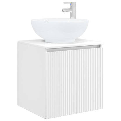 vidaXL Bathroom Cabinet Set 3 pcs White 49.5 x 44.5 x 65 cm