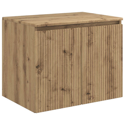 vidaXL Bathroom Cabinet Set 3 pcs Artisan Oak 49.5 x 44.5 x 65 cm