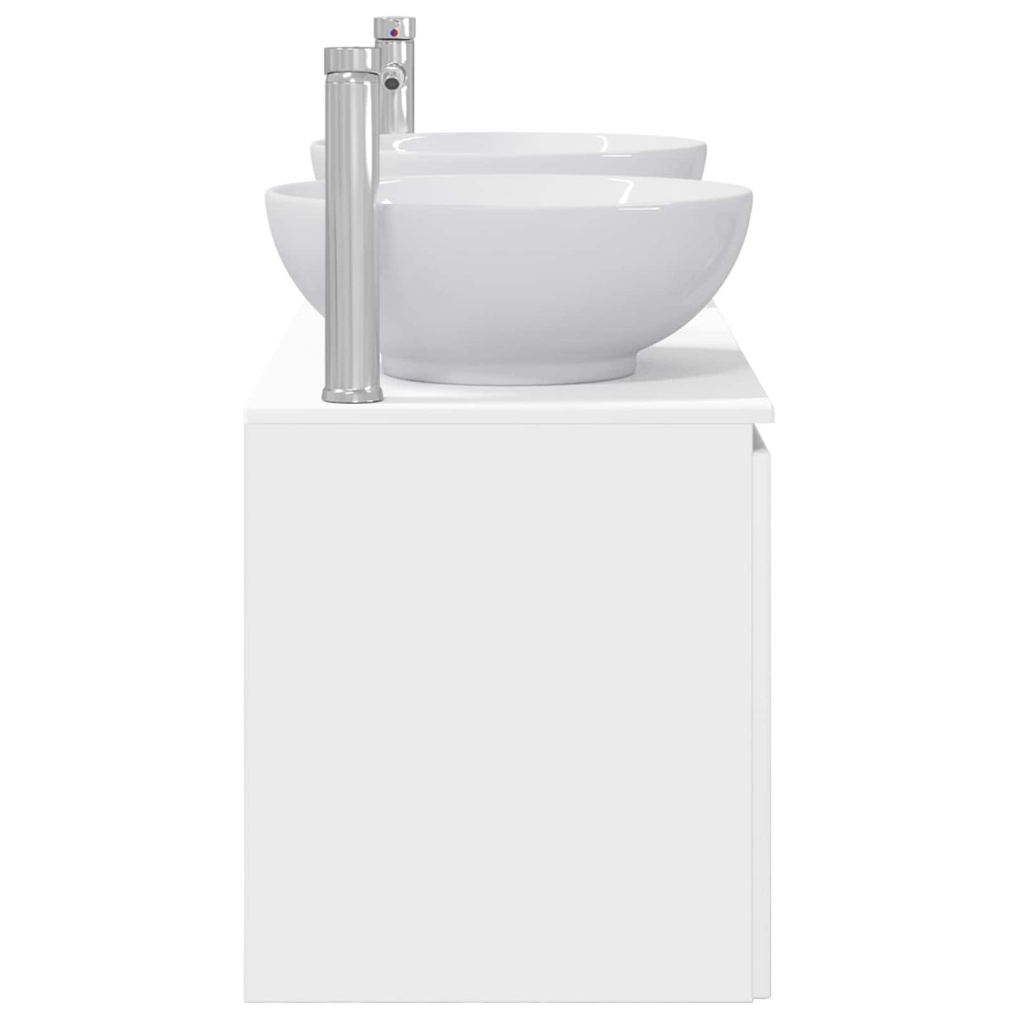 vidaXL Bathroom Cabinet Set 3 pcs White 49.5 x 44.5 x 65 cm