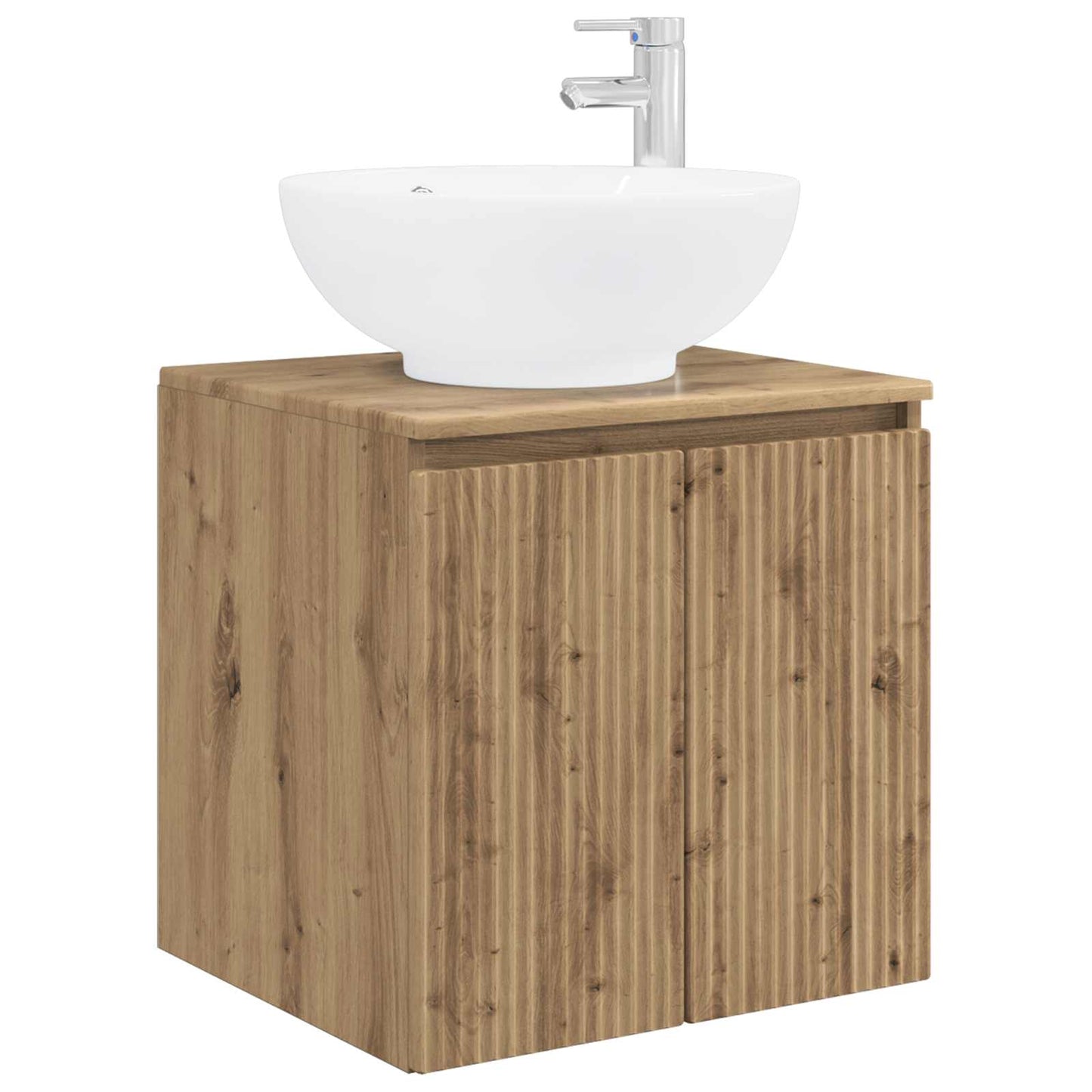 vidaXL Bathroom Cabinet Set 3 pcs Artisan Oak 49.5 x 44.5 x 65 cm