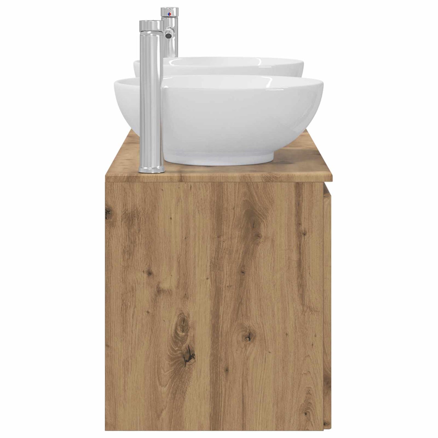 vidaXL Bathroom Cabinet Set 3 pcs Artisan Oak 49.5 x 44.5 x 65 cm