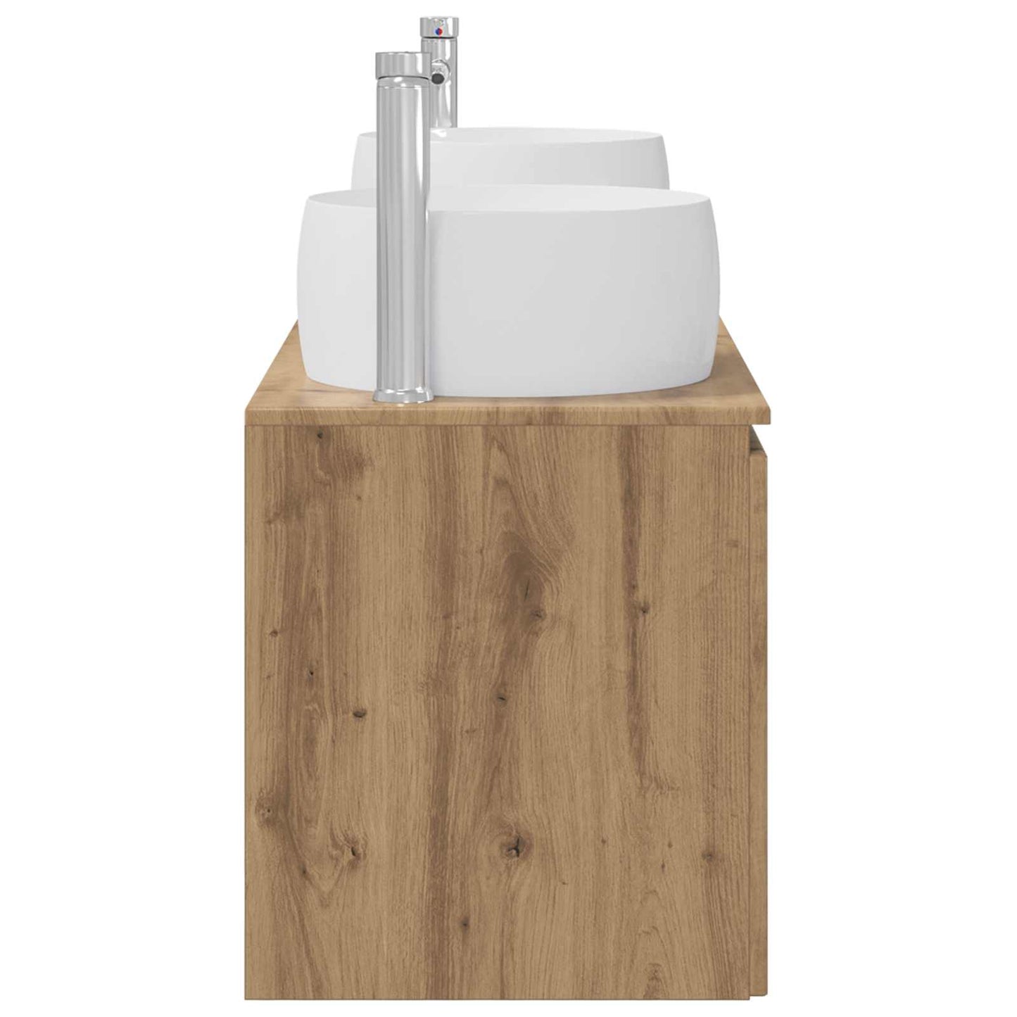 vidaXL Bathroom Cabinet Set 3 pcs Artisan Oak 49.5 x 44.5 x 66 cm
