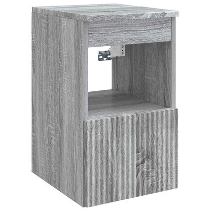 vidaXL Bathroom Cabinet Set 3 pcs Grey Sonoma 49.5 x 44.5 x 66 cm