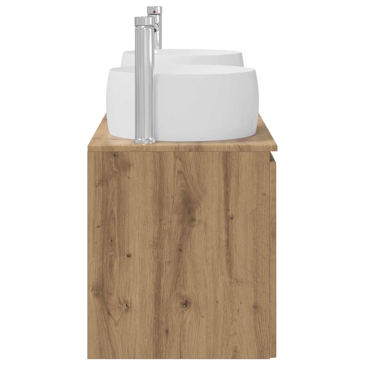 vidaXL Bathroom Cabinet Set 3 pcs Artisan Oak 49.5 x 44.5 x 66 cm