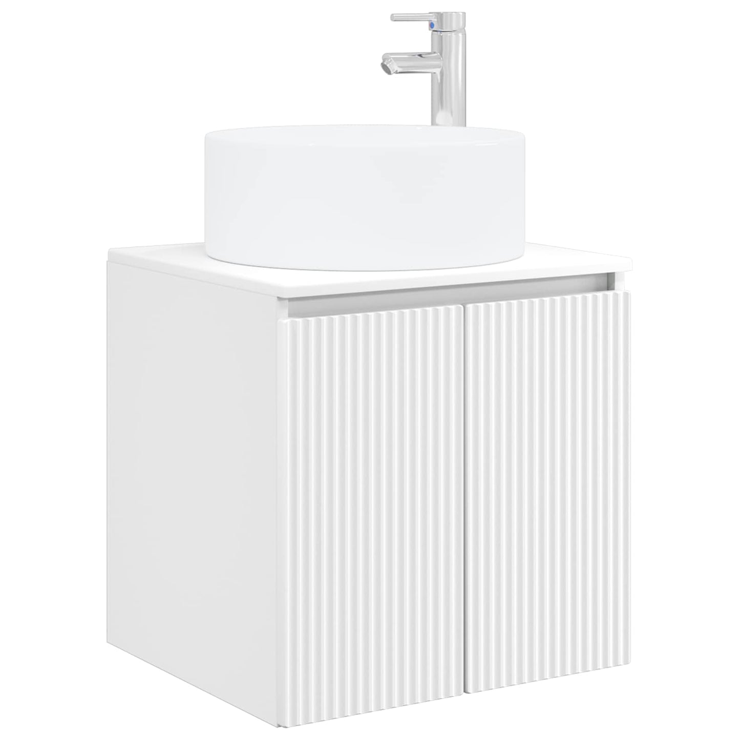 vidaXL Bathroom Cabinet Set 3 pcs White 49.5 x 44.5 x 65.5 cm