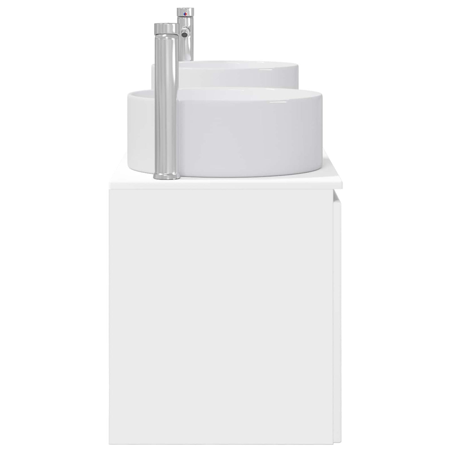 vidaXL Bathroom Cabinet Set 3 pcs White 49.5 x 44.5 x 65.5 cm