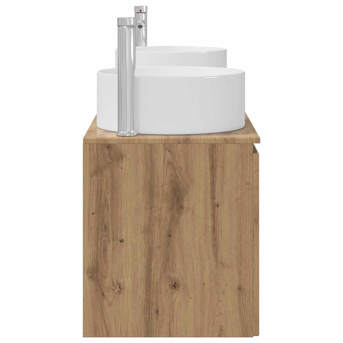 vidaXL Bathroom Cabinet Set 3 pcs Artisan Oak 49.5 x 44.5 x 65.5 cm